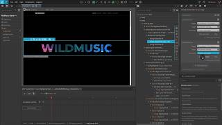2. Header Cutout Reveal - WildMusic Pinegrow Interactions Tutorial
