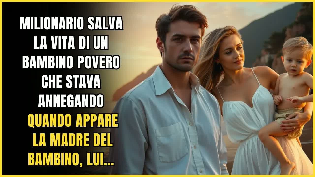 MILIONARIO SALVA LA VITA DI UN BAMBINO CHE STAVA ANNEGANDO, QUANDO ...