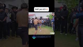 1 Minute Scraps STIFF JAB KO! #bareknuckle #1minutescraps