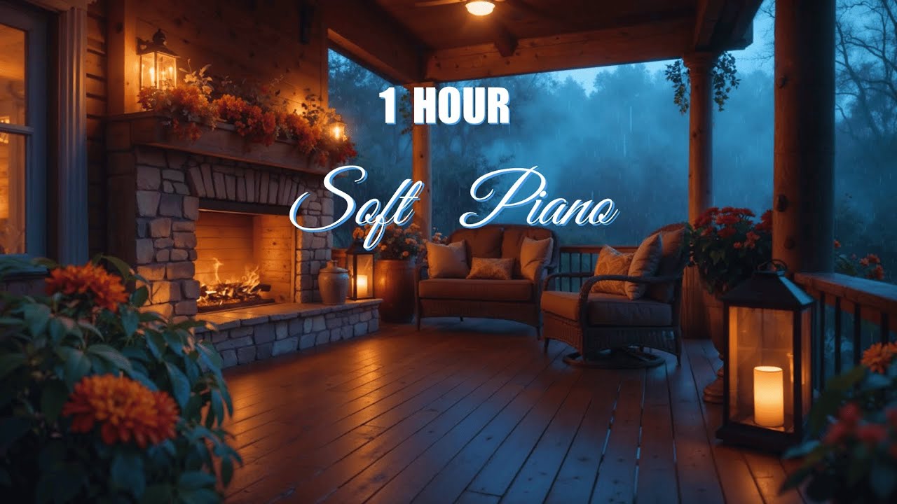 1 Hour Cozy Piano - Stress Relief & Deep Sleep - YouTube