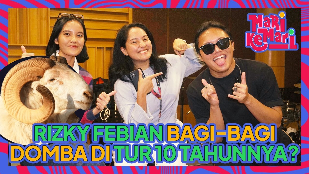 Rizky Febian Bagi-bagi Domba Di Tur 10 Tahunnya?! #MariKemari