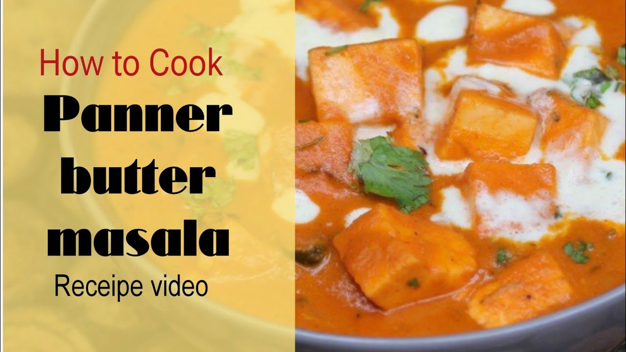 How to Cook panner butter 🧈 masala at home tasty and simple recipe try ...