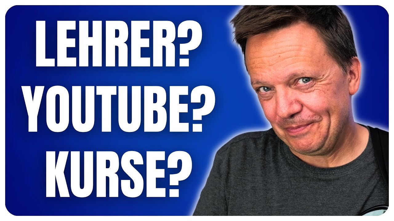 So würde ich heute von vorne anfangen...