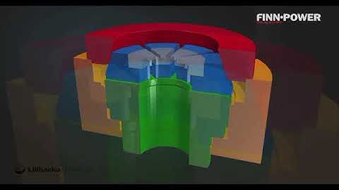 Nut crimping Lillbacka Finn Power