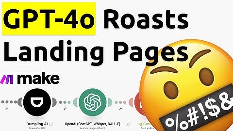 How To Build An AI Landing Page Audit Lead Magnet in Make.com