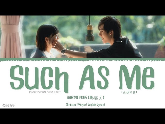 Such As Me (這樣的我) - Aaron Deng (鄧超元)《Professional Single OST》《我凭本事单身》Lyrics class=