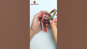 #shorts 🐞 2.2FTF display + ESP32: A colorful screen world 🌈#esp32 #keyestudio #arduino #robot #diy