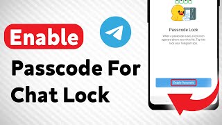 How To Enable Passcode For Chat Lock On Telegram - Updated screenshot 4