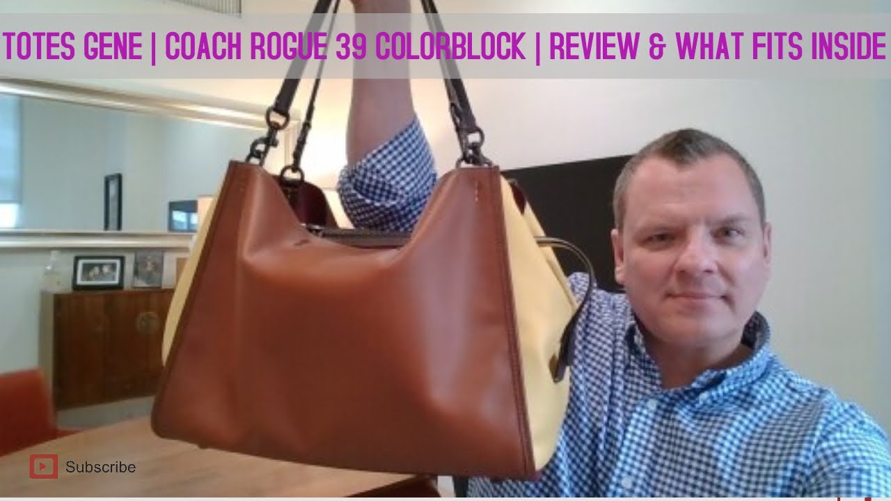 Shop COACH Rogue 18 Colorblock Leather Satchel