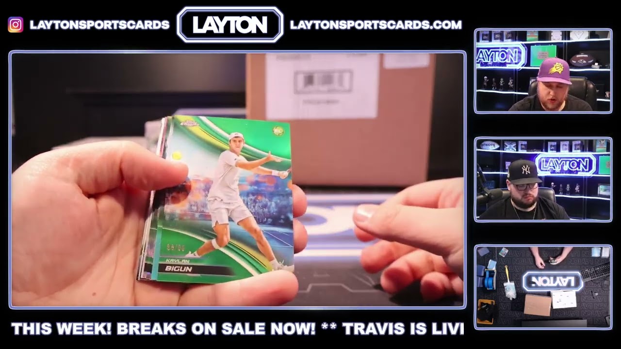 Double Case Break 2025 Topps Chrome Tennis Breaker's Delight #5