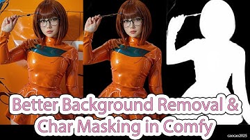 Faster and Better Background Removal & Character Masking with Inspyrenet Rembg in Comfy UI