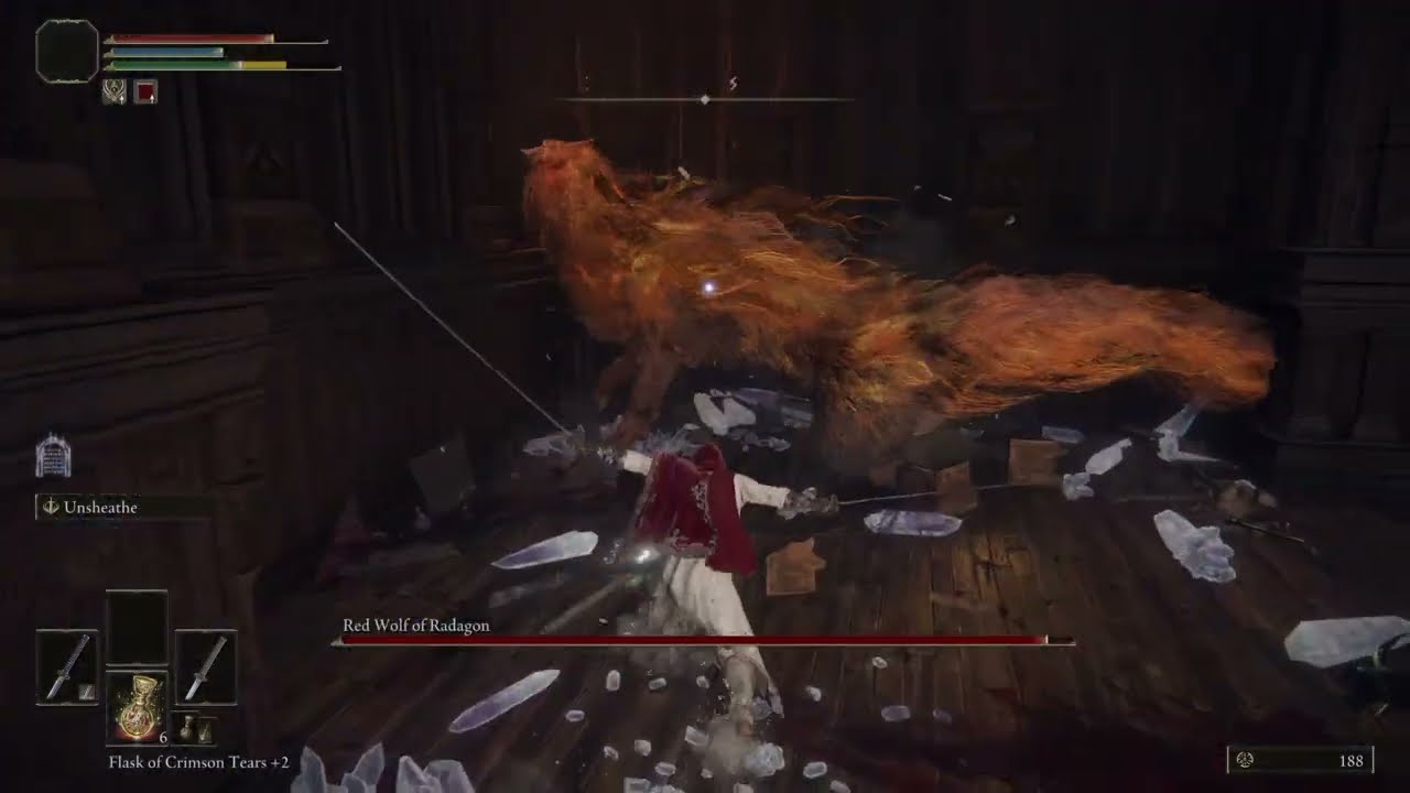 ELDEN RING|Real Red Wolf Of Radagon Corner Cheese