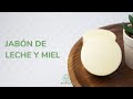 ✅ COMO hacer un JABÓN DE LECHE Y MIEL