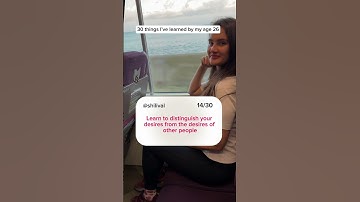 30 things I’ve learned by my age 26