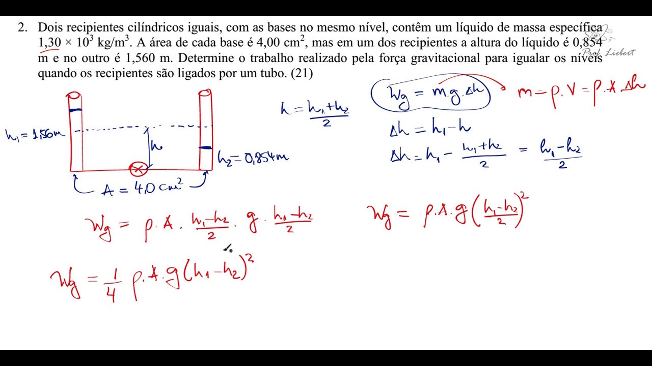 Fluidos Q2 - Lista de Exercícios Halliday - EXTRA
