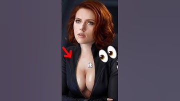 Scarlett Johansson’s Black Widow Suit Secret - Too Hot to Handle?  #marvel #mcu #blackwidow