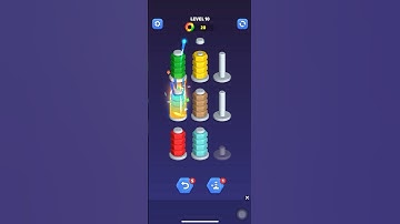 Nut Sort Color Puzzle Games Level 10 #shorts