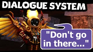 Custom DIALOGUE System - Bone Sword Devlog