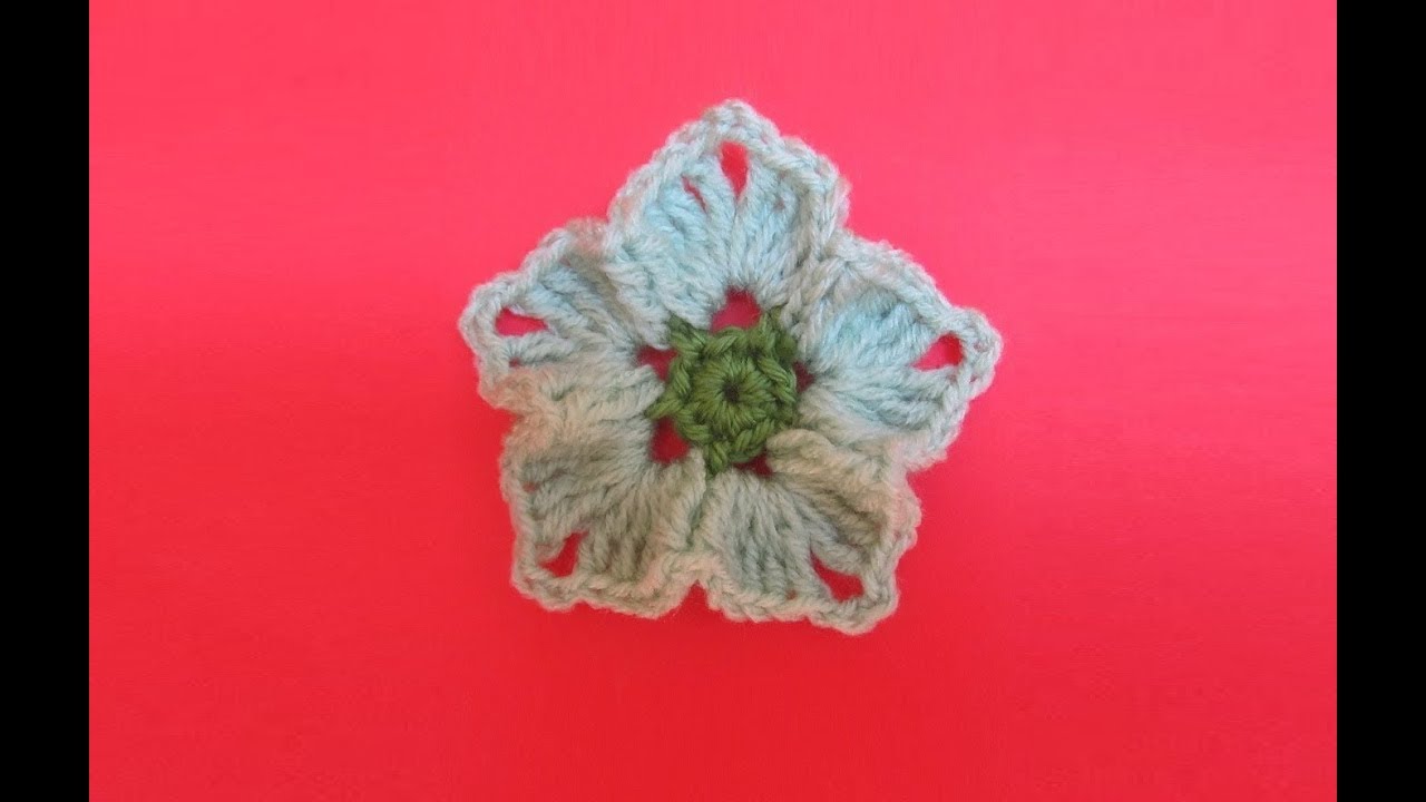 How to Crochet a Flower Pattern 3 │by ThePatternFamily YouTube
