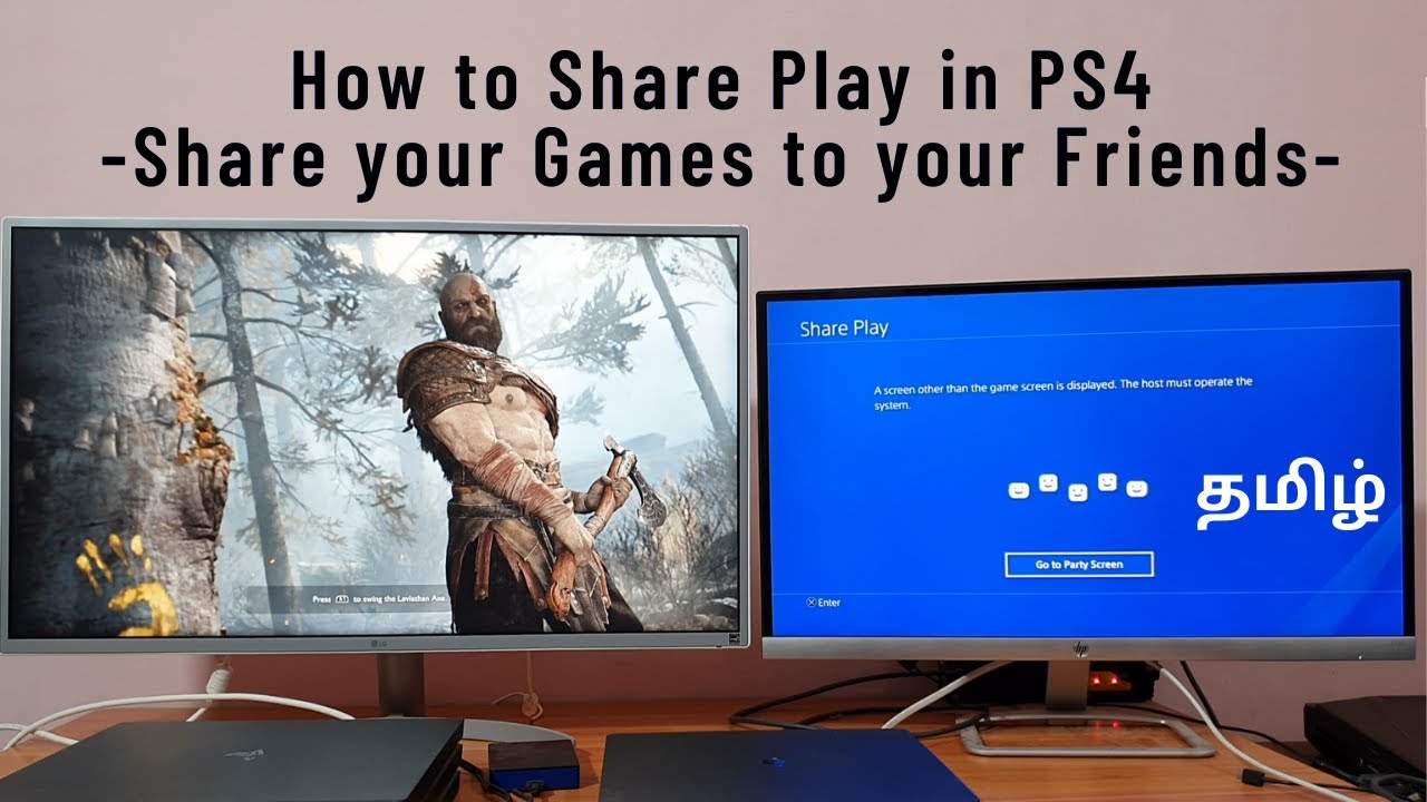 Playstation Tips : How to Share Play in PS4 | Explained in Tamil