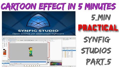 #5 #Last Synfig Animation of Cartoon || 11th Computer 🖥️ Science| #Synfig #Studio #computer_tech_