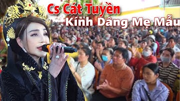 ĐẠI LỄ TẠ ƠN CÁC LỆNH BÀ - Cs Cát Tuyền Kính Dâng Mẹ Mẫu Tiền Giang Bài Hát Thật Ý Nghĩa