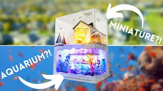 This miniature has an AQUARIUM inside!