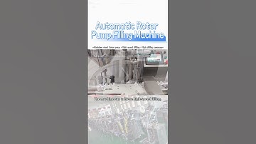 Automatic Rotor Pump Filling Machine