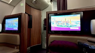 Qatar Airways A380-800 First Class DOH-BKK, Round the World 16-6 (Eastbound) oneworld