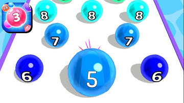 Marble Run 3D - Ball Race Gameplay Android, iOS  ( Level 61 - 69 )