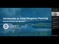 Introduction to Tribal Mitigation Planning