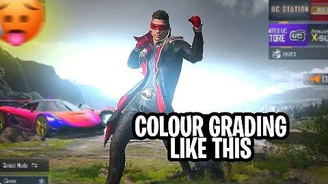 LOBBY VIDEO NEW COLOUR GRADING XML LIKE @dakugaminggggg @YOUTUBEKD @BattlegroundsMobile_IN