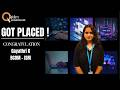 We are proud to announce that our student has successfully got placed in an IT company.