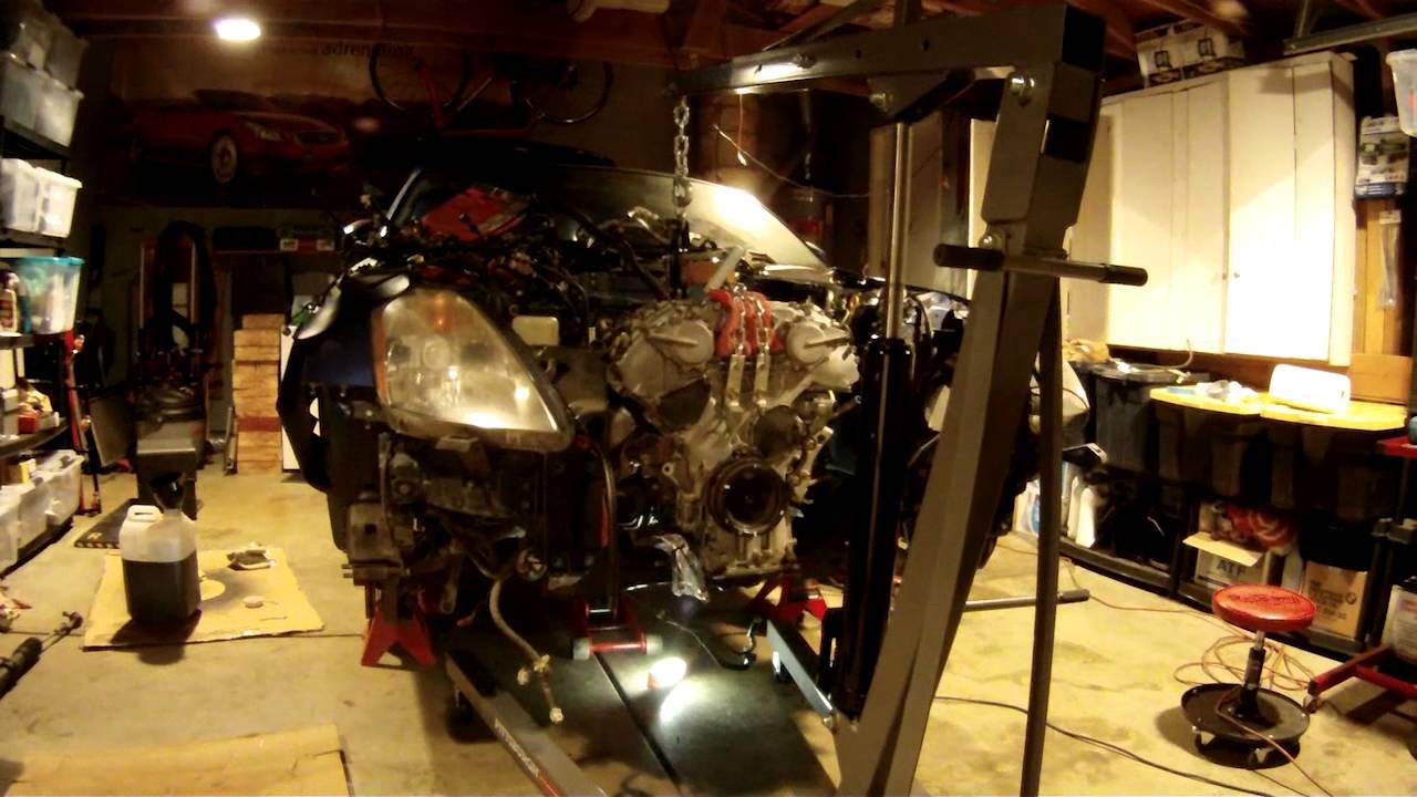 350z Engine Removal Snapshot YouTube