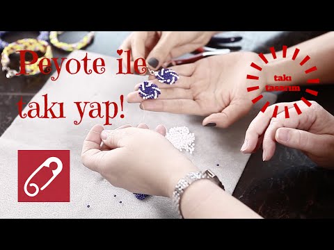 Peyote tekniği ile takı nasıl yapılır? - 2 - 10marifet