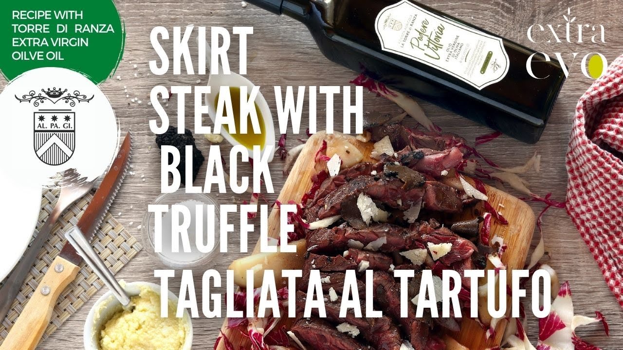 Skirt Steak with Black Truffle Tagliata di Diaframma al Tartufo YouTube