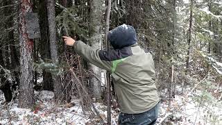 the dene trapper robert badine out on the trapline part 3 it's about the land