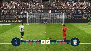 Download lagu PES 2019 | TOTTENHAM vs LIVERPOOL FC | Penalty Shootout | Gameplay PC