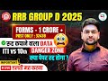 🎯 RRB GROUP D 2025 | Vacancy UPDATE | GROUP D TOTAL FORMS | RRB Group D EXPOSED by Jeet Rana Sir