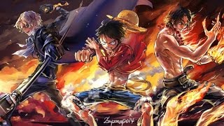 One Piece Luffy, Ace e Sabo [AMV] - Hey Brother