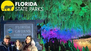 Florida Caverns State Park : Campground, blue hole and the caverns