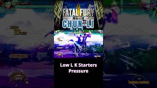 FATAL FURY: CotW ｜  Chun-Li 2LK Mixups &amp; Pressure