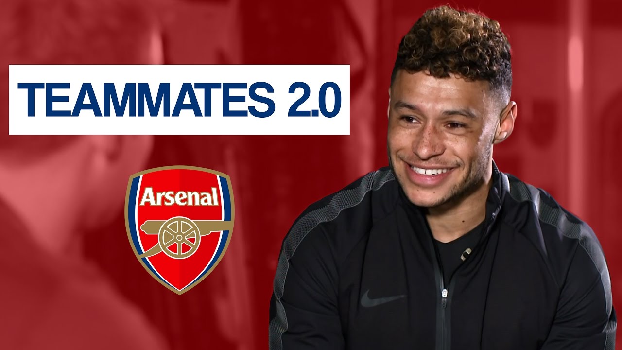 Who is the nutmeg king at Arsenal? Alex OxladeChamberlain Teammates 2.0 YouTube