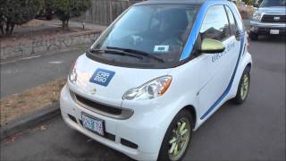 Car 2 Go Car2Go Smart EV  ( Electric Vehicle )