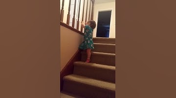 Thumbnail of Baby falls down stairs!