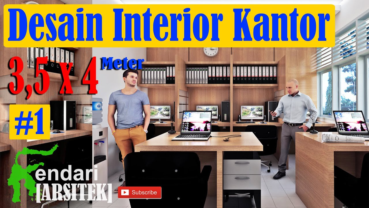  Desain  Interior Kantor  3 5 X 4 Meter 1 YouTube