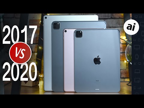 Compared  iPad Pro  2017  VS iPad Pro  2020 