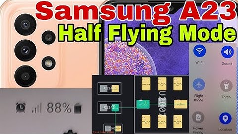 Samsung A23 Half Flying Mode Problem solve #smartphone