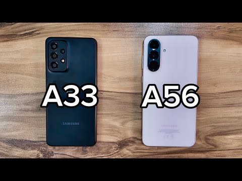 Samsung Galaxy A33 vs Samsung Galaxy A56
