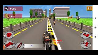 death moto bike race 3d games screenshot 2